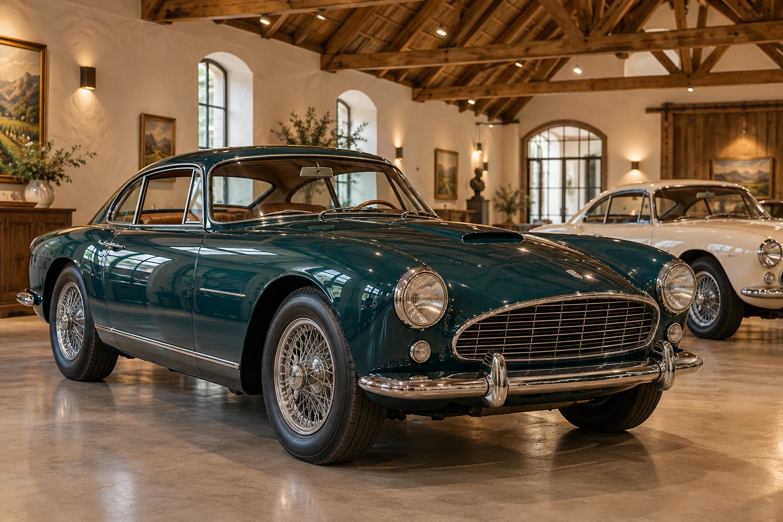 An illustrative heritage motor collection, not specific guaranteed displayed vehicles
